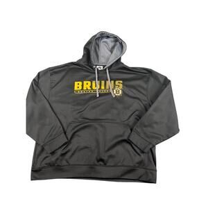 NHL Boston Bruins Black Hoodie Sweatshirt 2XL Official Licensed Hockey Mens